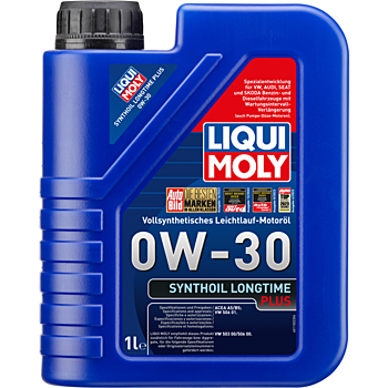 Синтетическое моторное масло Synthoil Longtime Plus 0W-30 - 1 л