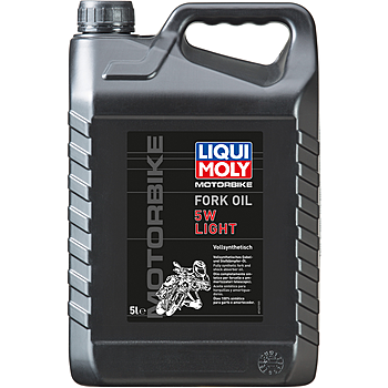Синтетическое масло для вилок и амортизаторов Motorbike Fork Oil Light 5W - 5 л