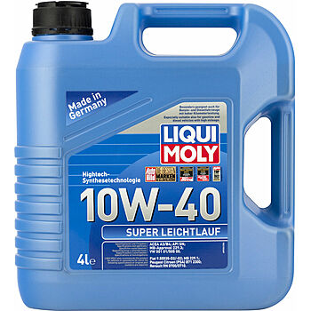 НС-синтетическое моторное масло Super Leichtlauf 10W-40 - 4 л